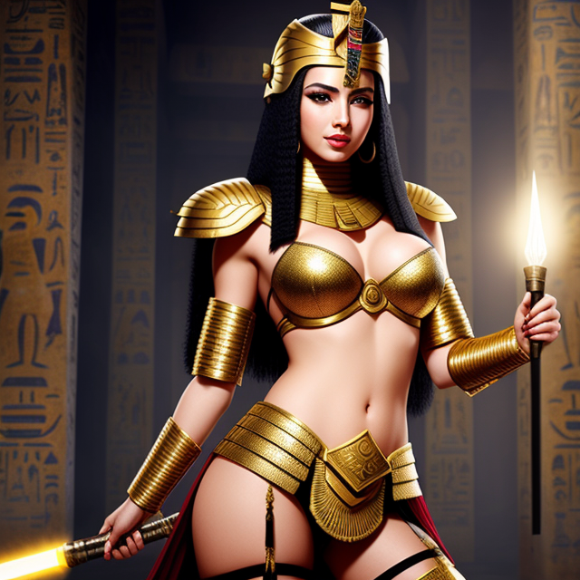 Sexy Ancient Egyptian Female Warrio OpenDream