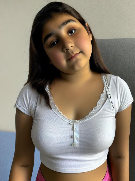 a young 13-year-old mexican woman w - OpenDream