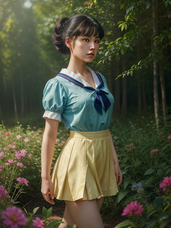  black-haired short ponytail girl, sailor uniform , old painting style, Oversaturated, gazebo, Colorful, highly detailed, High resolution, ray tracing reflections, dramatic lighting, 8k , Vibrant colors, detailed acrylic, intricate complexity,, intricate complexity, Soft natural volumetric cinematic perfect light, soft natural volumetric cinematic perfect light, Soft natural volumetric cinematic perfect light, Soft natural volumetric cinematic perfect light, Soft natural volumetric cinematic perfect light, Soft natural volumetric cinematic perfect light, Oil painting, (masterpiece:1.1), dreamlikeart, absurdres, Photorealistic, by Anders Zorn, bright and colourful, flat colours, painterly style, Mythology, Atmospheric, corona render, detailed