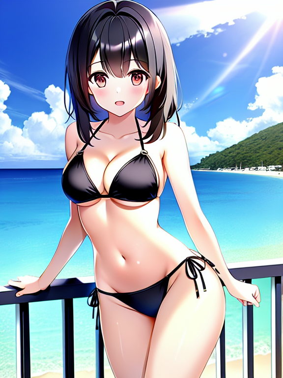 Premium AI Image | anime bikini-demhanvico.com.vn
