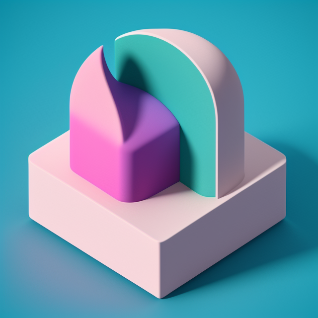 Centered, Very cute, Isometric view, Unique clay 3d icon curved low poly, a supercomputer network security, isometric view, indigo gradient background, Thailish style decorations, 3D, 8K, minimal, indepth details, menu stand of the front., 100 mm, Pastel colors, 3d blender render, Neutral blur background, Centered, Matte clay, Soft shadows, Cute, Pretty, Curves, 16k resolution, Concept design, Modern house