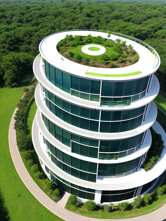 A regional headquarters for an international open space company in the field of information technology and artificial intelligence. A modern, 10-storey self shading twisted building with internal court in the middle that belongs to green architecture and is environmentally friendly.