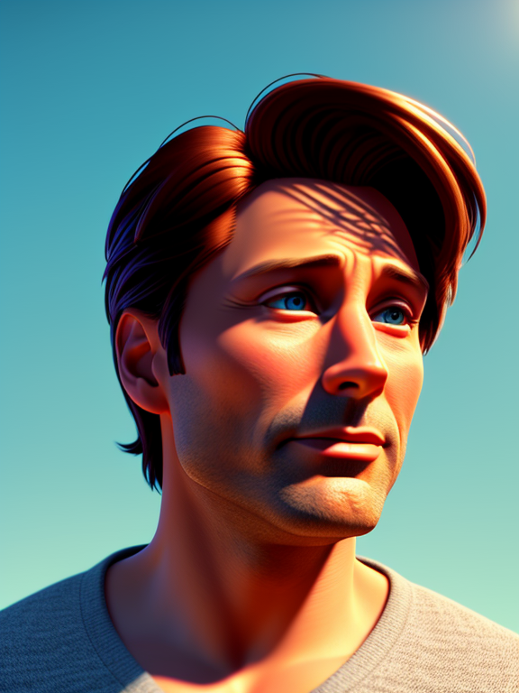 Pixar style, 3d style, Disney style, 8k, Beautiful, Mads mikkelsen, high quality, male, casual artstyle, disney, cartoon, 3D style rendered in 8k using, disney movie effect