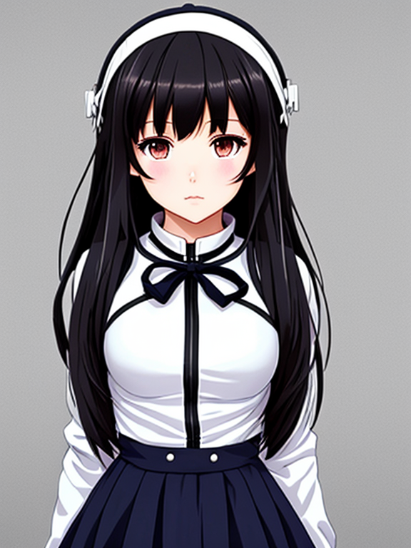Small anime girl straitjacket