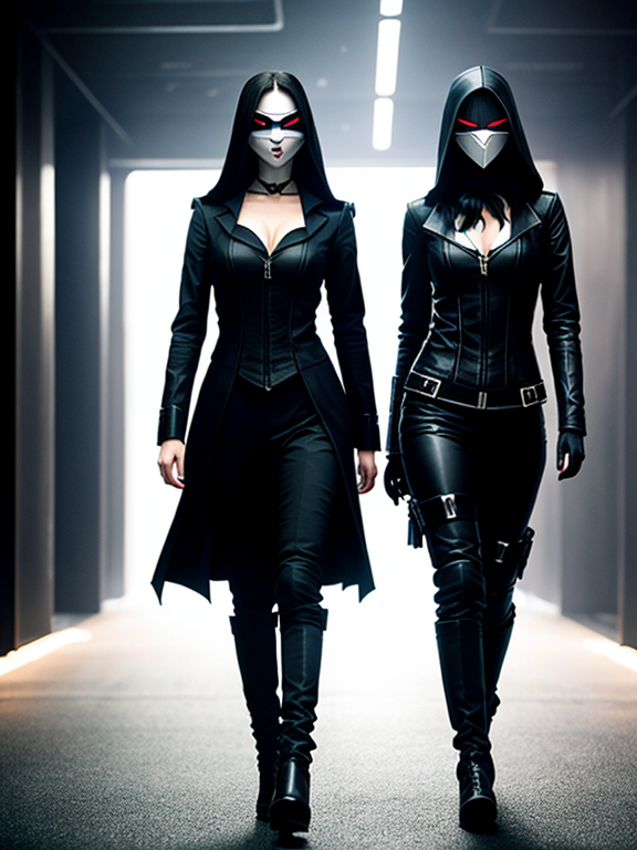 Vendetta female with vendetta mask, james Mc Teigue movie dark background, female with vendetta mask, dark outfit cyber style, 