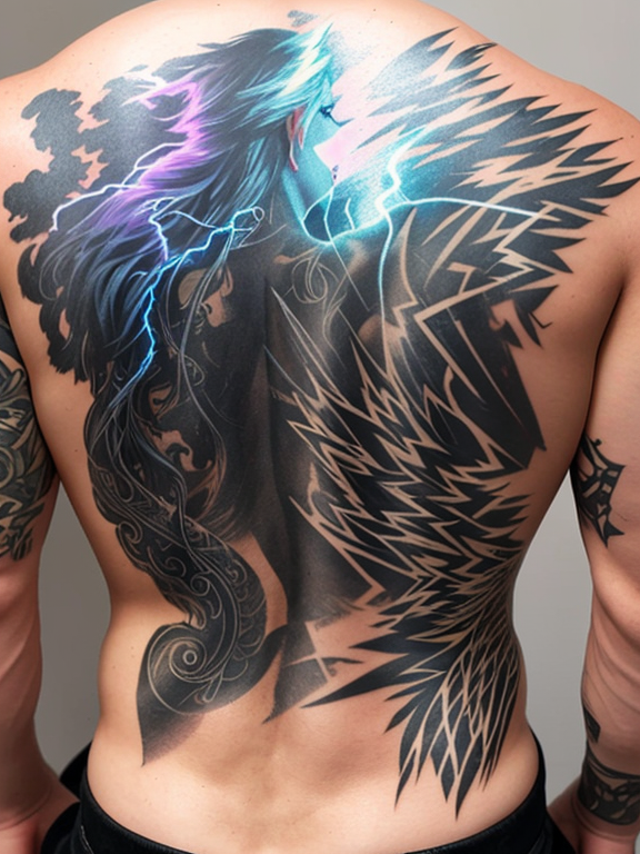 Big Flower Arm Waterproof Temporary Tattoo Phoenix Painted Body Art Lasting Male  Tattoo Fake Tattoo Sticker - Temporary Tattoos - AliExpress