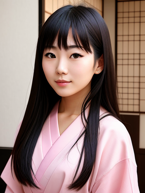 beautiful Japanese face