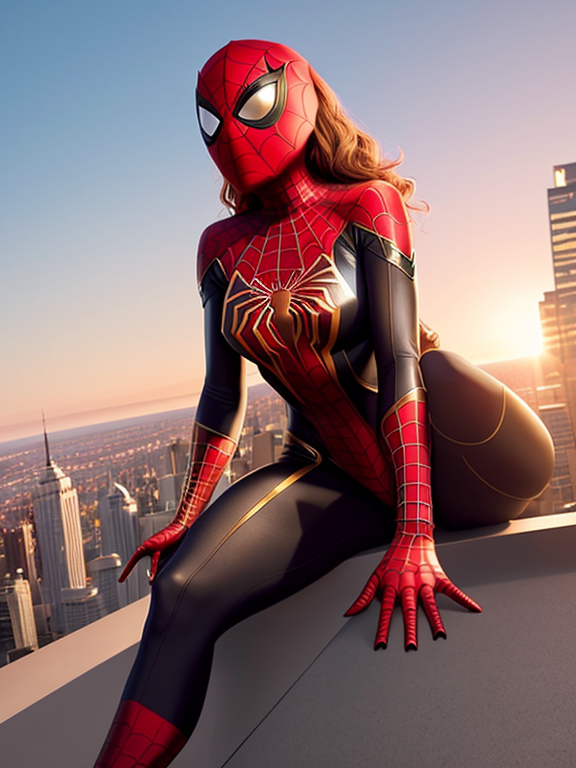 Spiderman Jumping PNG image | OngPng