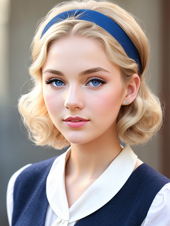 Premium Vector | Female retro hair. vintage hairstyles of women. hair  curling, finely curled hair. old-fashioned. the classic and trendy. salon  hairstyles for haircut.