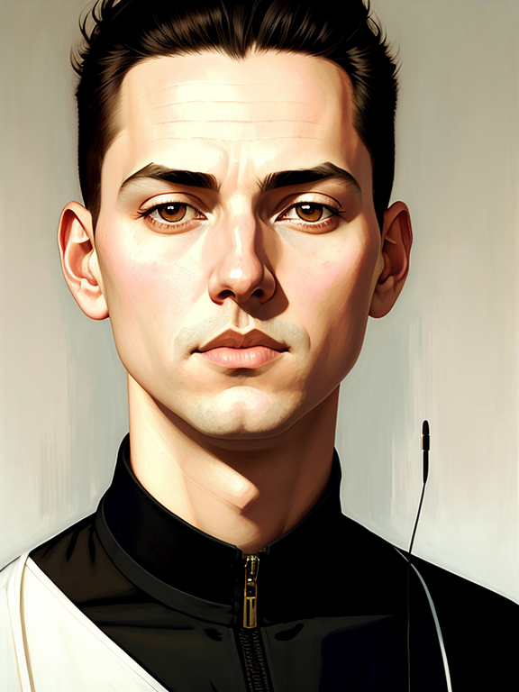 symmetry!! rpg! portrait of a distorted man on white background, intricate, highly detailed, digital painting, artstation, concept art, smooth, sharp focus, illustration, art by norman rockwell emiliano ponzi andrey remnev yoann lossel john currin aaron jasinski ivan albright hsiao - ron cheng, 8 k