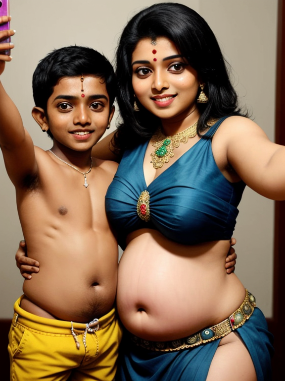 Kerala mother sexy big belly, deep  - OpenDream