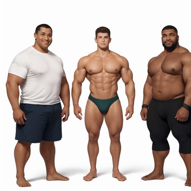 little autistic timmy standing on the left big strong muscle dude milton standing in the middle. Normal looking dude Emil is standing on the right. Add their names above their heads, cartoon style, Simpson style