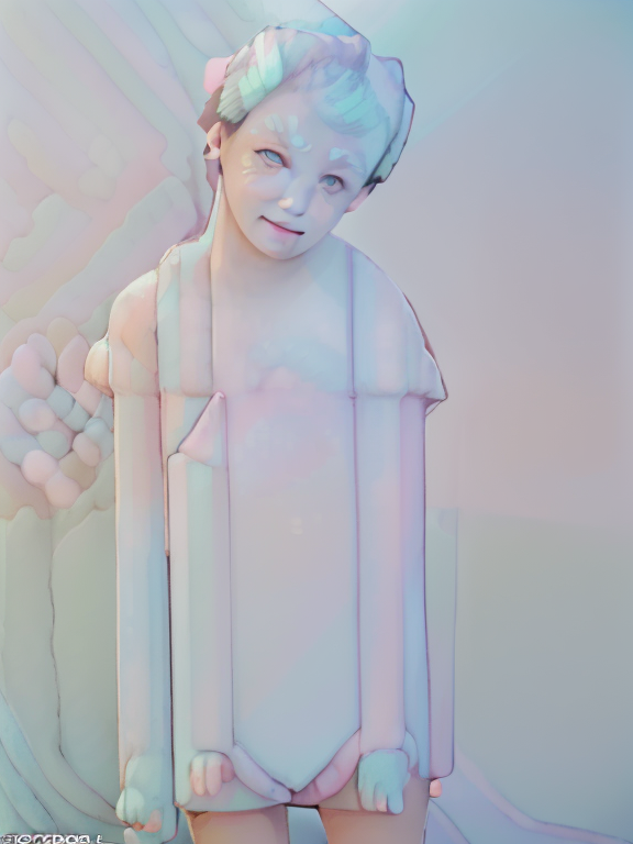 Tom Holland  whit his penes, standing character, soft smooth lighting, soft pastel colors, Scottie young, 3d blender render, polycount, modular constructivism, pop surrealism, physically based rendering, square image, Tiny cute