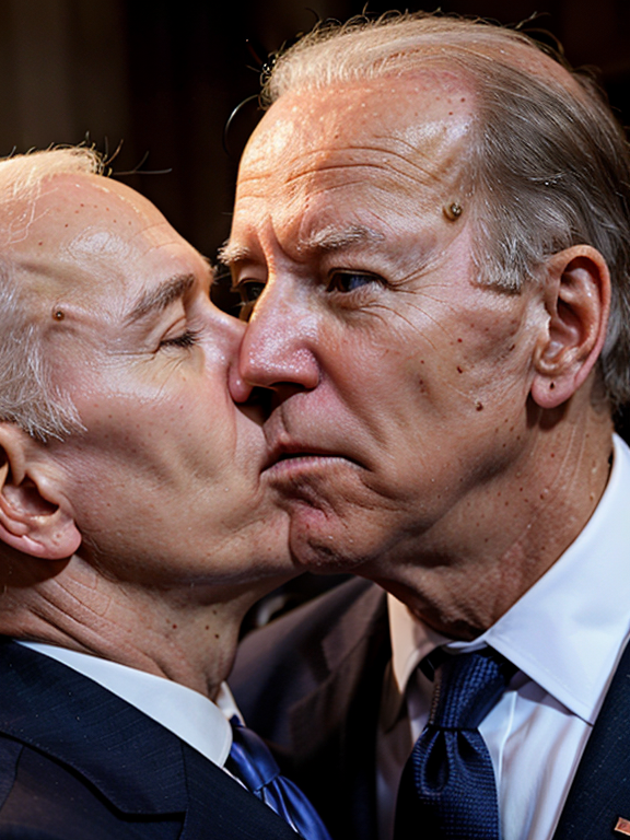 Joe Biden, gay kissing