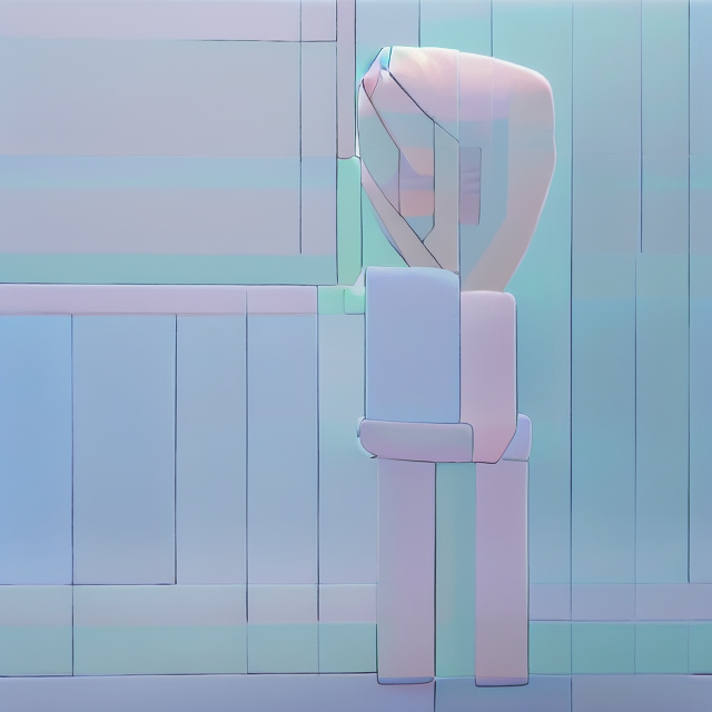 , standing character, soft smooth lighting, soft pastel colors, Scottie young, 3d blender render, polycount, modular constructivism, pop surrealism, physically based rendering, square image, Tiny cute