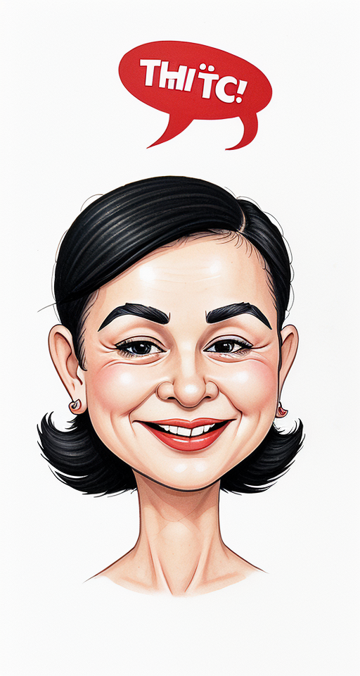 Chiếc điện thoại , smiling, white background, sharp focus, (caricature:1.4), drawing