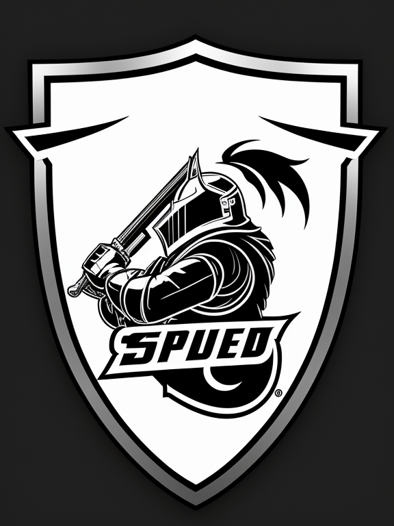 Esports team logo, Illustration, Thick lines, Sports, Shield, Esports team logo, Illustration, Thick lines, Sports, Shield, name of logo is No Legend & Meta , Background from dark souls, Solid dark background, highly detailed, No watermark