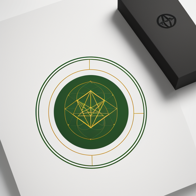 hacer un logo  con las letras HRW, Line art logo, Simple, Minimalistic, Symbol, Template, Monogram, Thin lines, Sacred geometry, Centered and symmetrical, Flat illustration, Hipster, Sleek, Astrology, Trendy, Earth tones, Flat color, 2D, Green and gold color scheme
