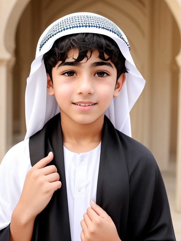 26. sfw, realistic, safe, sfw, Arab Middle Eastern teen boy, sfw, tongue out, safe, sfw, wearing traditional wet white thobe and keffiyeh, sfw, crossed eyed, safe, full body, sfw, at mosque, safe, real photo, sfw, barefoot, safe, real, sfw, masculine hand holding teen boys cheek thumb on tongue, safe