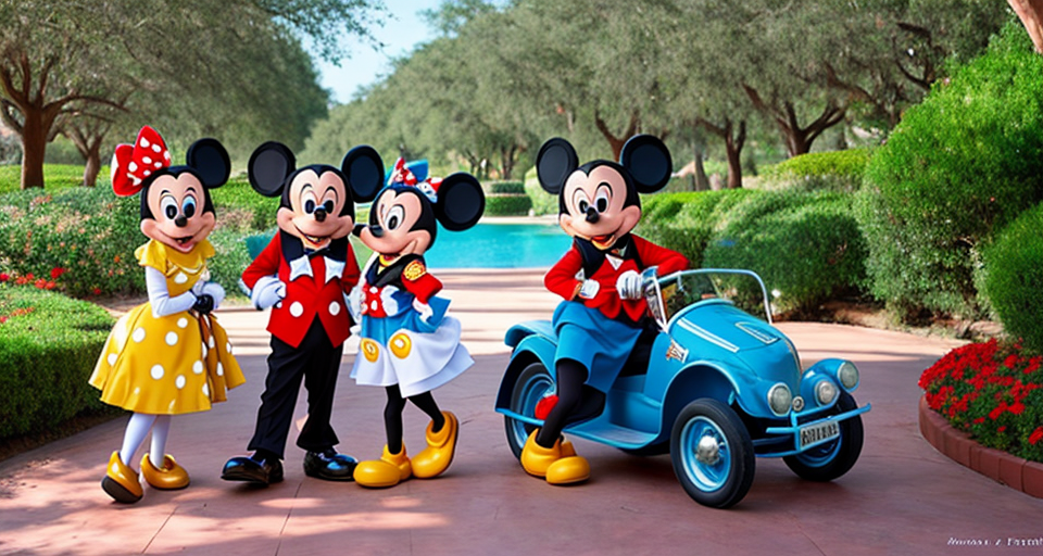 imagenes de Disney con Mickey, tribilin, patp donald