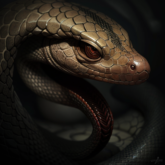  by Anton Semenov, snake, abstract dream, intricate details <lora:Add More Details:0.7>