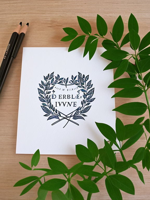 Un dessin dans le style ex-libris pour mon mariage avec ma future femme. Nous voulons que nos initiale soit sur le dessin/logo (AVB). Nous aimons les plantes, les voyages.