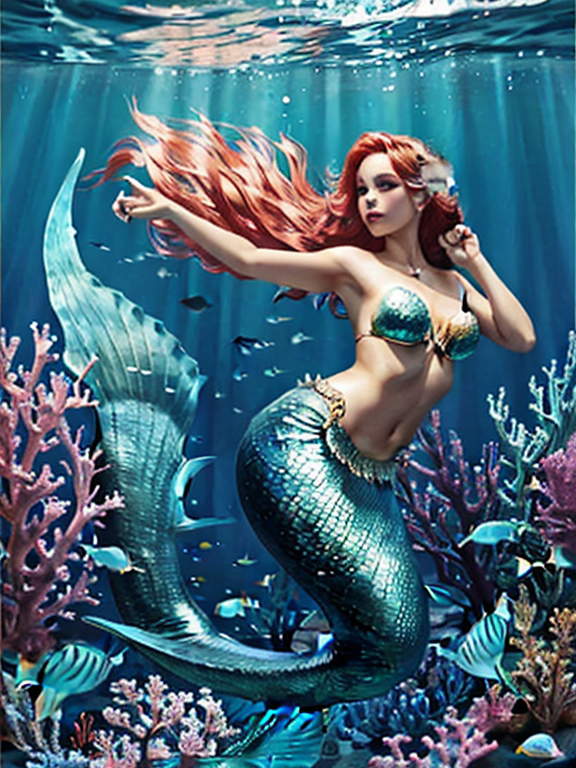 to be a mermaid
