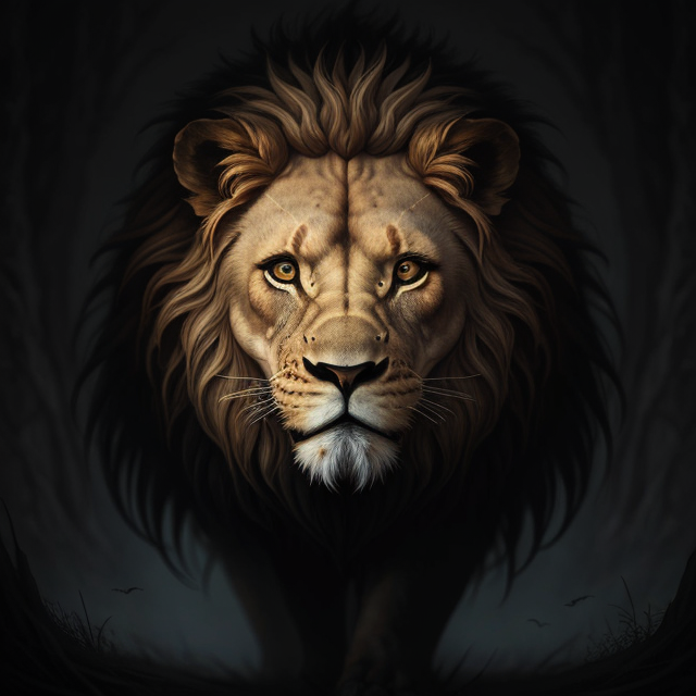  by Anton Semenov, lion, abstract dream, intricate details <lora:Add More Details:0.7>
