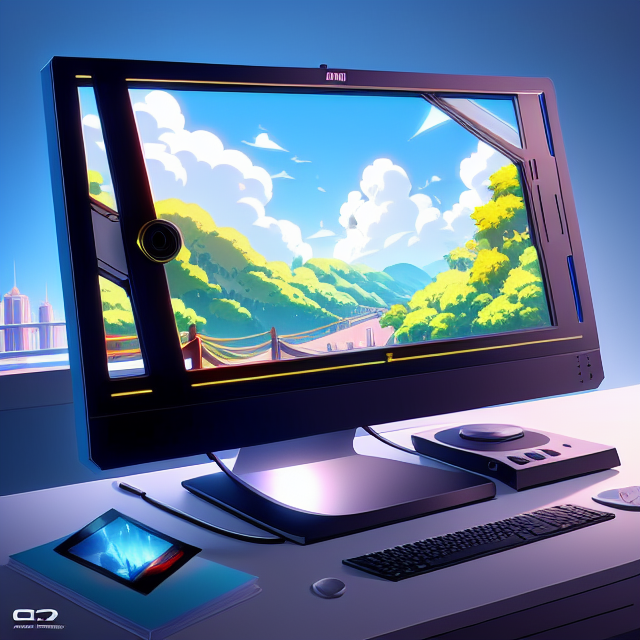 Animation, scenic view window, digital art by artists such as Loish, Ross Tran, and Artgerm, highly detailed and smooth, with a playful and whimsical feel, trending on Artstation and Instagram, 2d art, Lofi Music Anime Illustrations Wallpapers, unique and eye-catching thumbnails, covers for your YouTube videos and music tracks, Vector illustration, 2D, Anime style