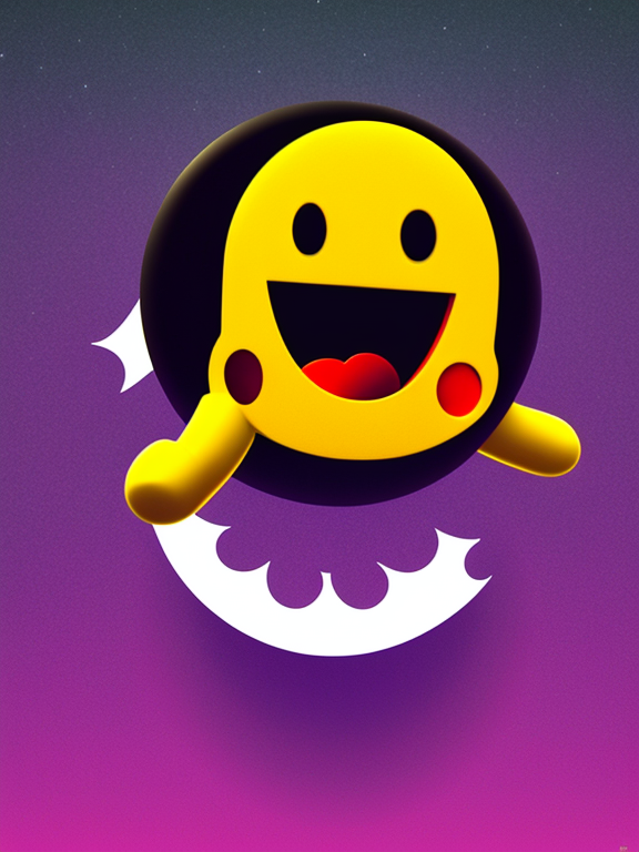 Pacman screaming into the void
