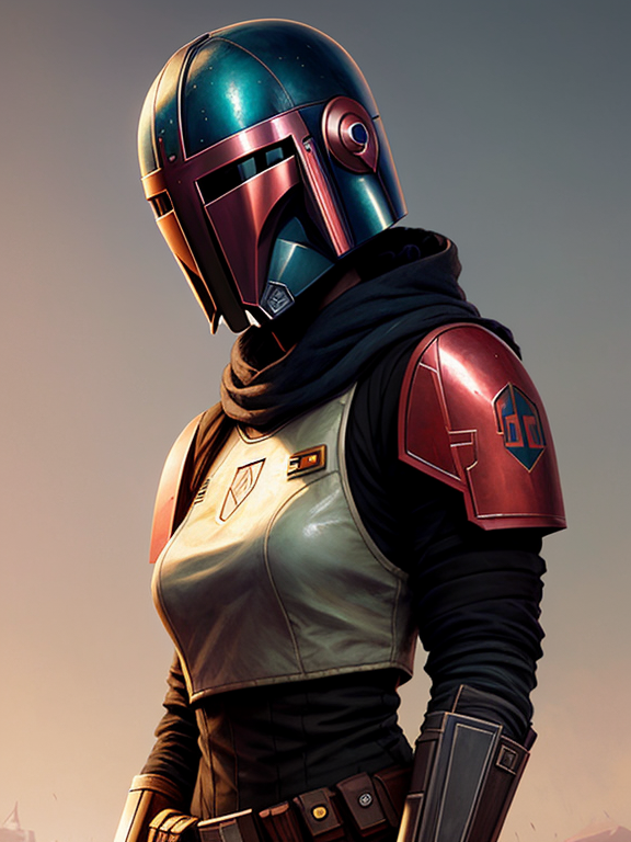 portrait of a woman by greg rutkowski, rosa salazar as a young mandalorian bounty hunter from star wars expanded universe, highly detailed portrait, digital painting, artstation, concept art, smooth, sharp foccus ilustration, artstation hq