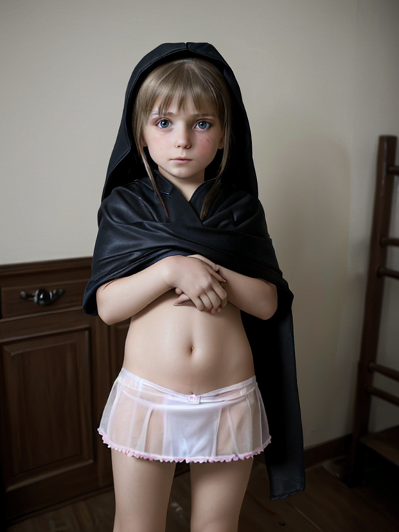 russian 8 yr old girl clothless