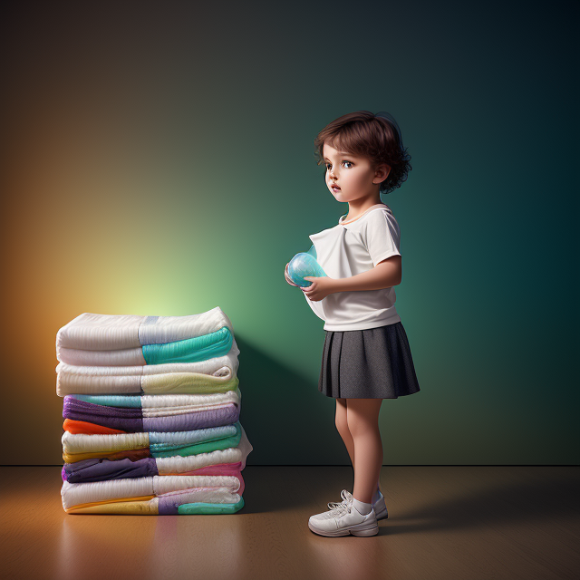 Diapers in school , In the style of mike campau, Vray tracing, Serge marshennikov, Photo-realistic techniques, Energetic and bold, Mottled, Janek sedlar