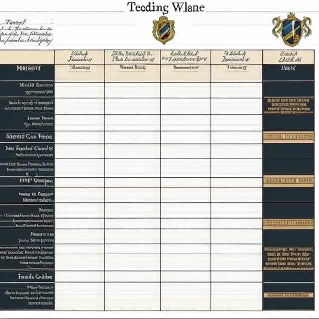 a template for a wedding chart inspired by harry potter
