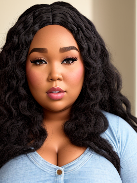 I want you to create a  doll that looks exactly like Lizzo