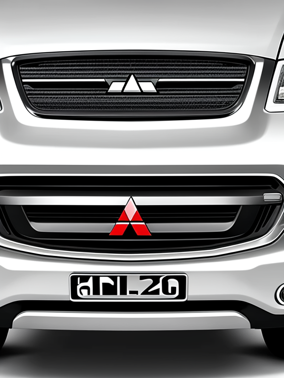 Mitsubishi Montero 2010 grill abstract grill logo ddrawing