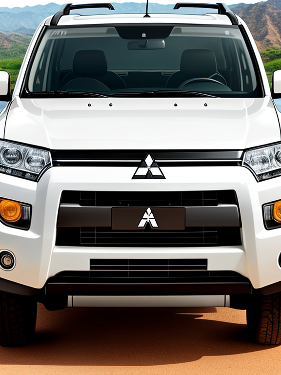 Mitsubishi Montero 2010 grill abstract grill line drawing