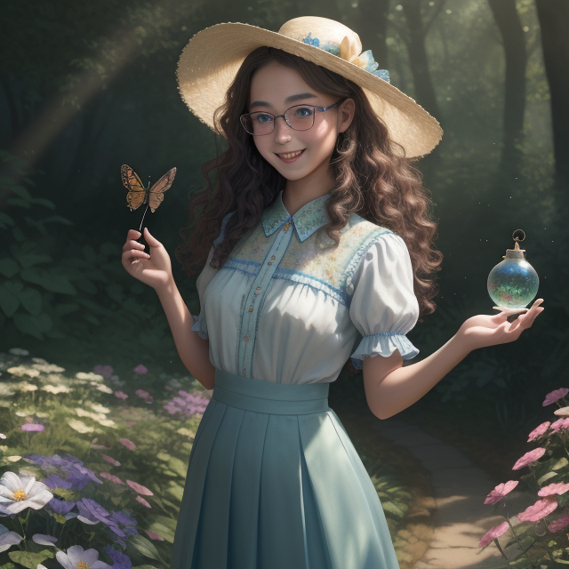 Dreamy girl