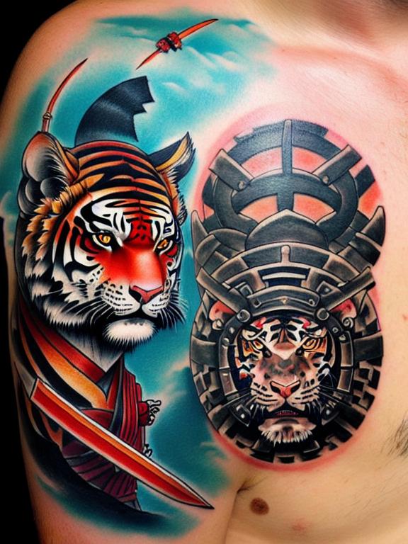 Aggregate 117+ full tiger tattoo best