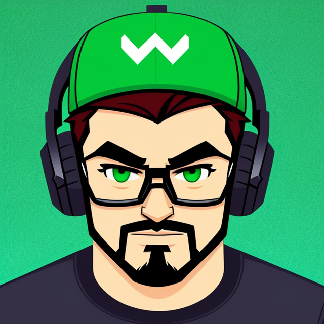 OpenDream - crie uma logo com um personagem estilo cartoon gamer