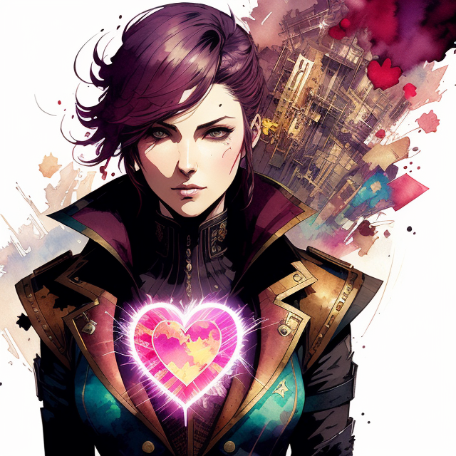 Seven - heart - card, fantasy chara… - OpenDream