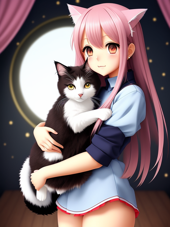 Anime Cat by SilentEmotionn on DeviantArt