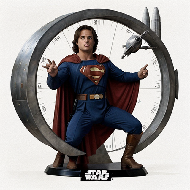 Time Machine :Star Wars :Marlon Brando as Epic superman 1960s city in legendary Space ship time travel, pictures ,Freemasonry , hd, A simple, minimalistic art with mild colors, using Boho style, aesthetic, watercolor
