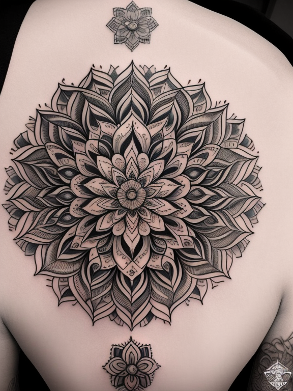 lotus flower mandala sleeve tattoo｜TikTok Search