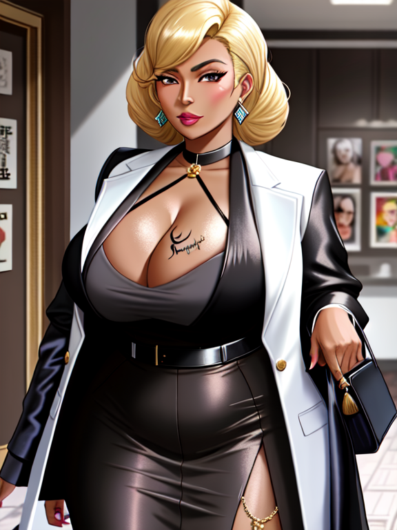 Sixty year ols Dummythicc bronze blasian blatina criminal businesswoman mature elder crimelord stern mother-figure mob queenpin cartel boss gangster mafiasa in professional attire with blonde hair and tattoos, JEFA HIDALGA, LA DONNA, BELLADONNA, MADRE DE SANGRE, LA MADRINA, sfw, tattooed, tatted, inked up, sixty year old elder brown buchoná, blackdontcrack, mature aged mamacita mafiasa mobster mami, sexy wrinkled old bitch