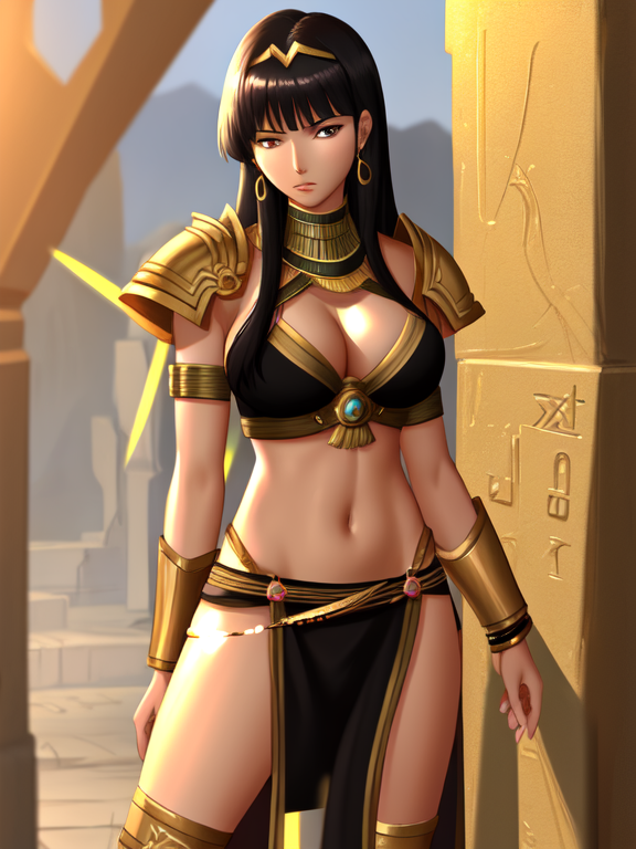 Pharaohess Pharess Xena Warrior Princess Brazen Bronze Blasian Blatina
