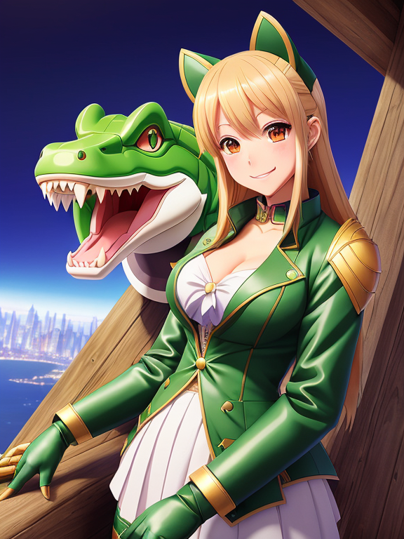 Cyber-Tech Alligator (anime Rush Duel) - Yugipedia - Yu-Gi-Oh! wiki