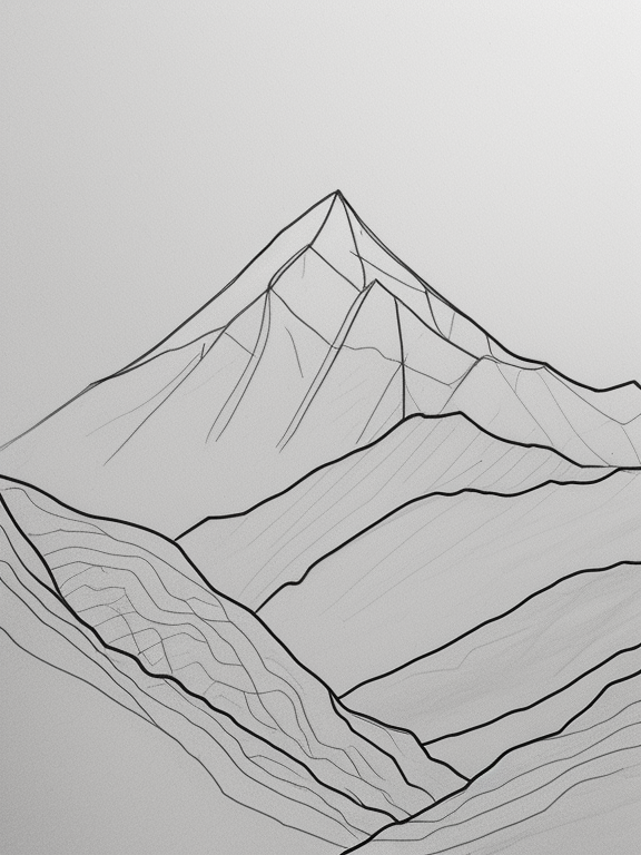 How To Draw A Mountain? A Step-By-Step Tutorial For Kids