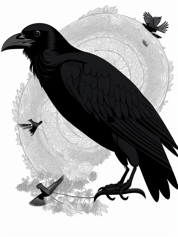 Fierce Crow [SVG, DXF] | Cutting Machine & Laser Cutting Designs | Craft  Genesis