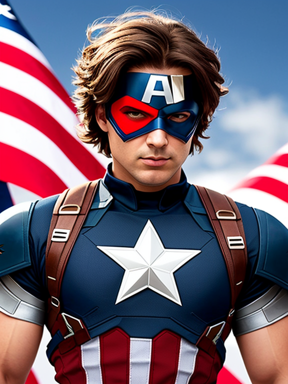Déguisement Captain América 1